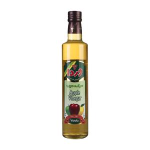 سرکه سیب شیشه 500 میلی لیتری وردا