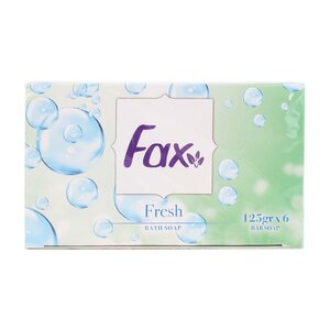 صابون حمام سبز فریش 6 عددی 125 گرمی فاکس