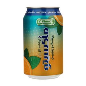 نوشابه پرتقال زنجبیل 320 سی سی ماکسیتو