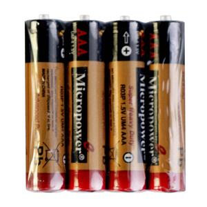 باطری نیم قلم کربن زینک شیرینک 4عددی میکروپاور