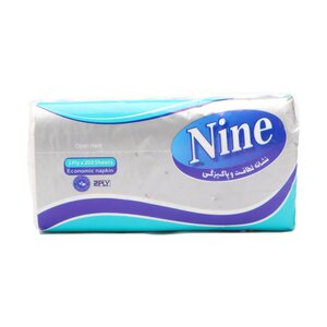 دستمال سافت پک 200 برگ 2 لایه 1 عددی ناین