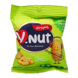 بادام زمینی رست شده لیمویی 35 گرمی وی نات