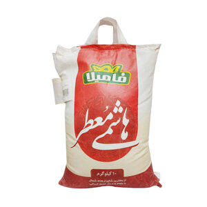 برنج هاشمی 10 کیلوگرمی فامیلا به همراه زعفران هدیه