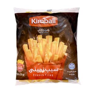 سیب زمینی نیمه آماده 10*10 منجمد 750 گرمی کیمبال