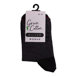 جوراب زنانه ساق کوتاه پنبه گرین کوتون