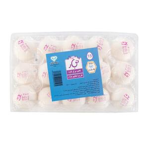 تخم مرغ 15 عددی نوبار