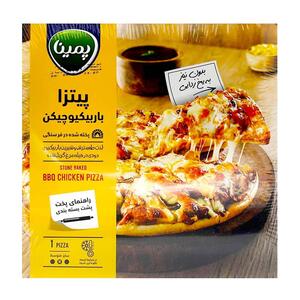 پیتزا باربیکیو چیکن متوسط 380 گرمی پمینا کاله
