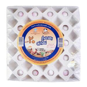 تخم مرغ 20 عددی رها مرغ