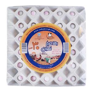 تخم مرغ 30 عددی رها مرغ