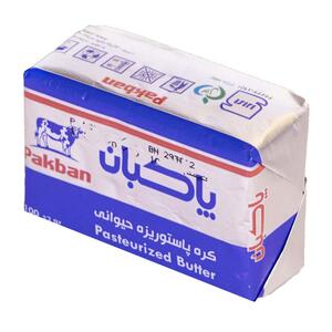 کره پاستوریزه حیوانی 100 گرمی پاکبان