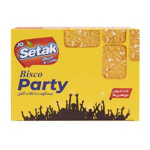 بیسکویت با غلات کامل 900 گرمی بیسکو پارتی ستاک