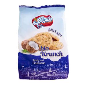 بیسکویت سلفونی بایو کرانچ نارگیلی 200 گرمی ستاک