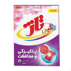 پودر لباسشویی ماشینی رنگین شوی 500 گرمی تاژ
