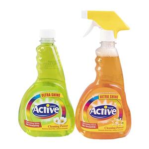پک شیشه پاک کن 2 عددی 500 گرمی اکتیو