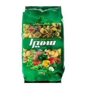 ماکارونی فرمی گوش ماهی سبزیجات 500گرمی سمیرا