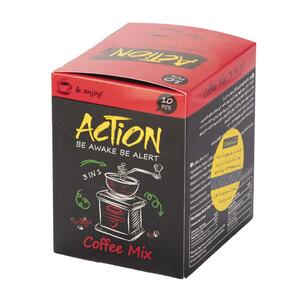 قهوه فوری 3*1 جعبه 10 عددی اکشن