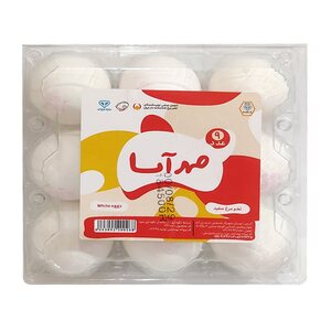 تخم مرغ 9 عددی مهرآسا