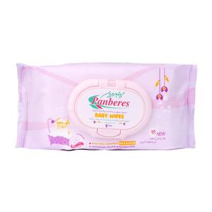 دستمال مرطوب کودک حاوی بابونه دربدار 60 عددی پنبه ریز