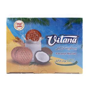 بیسکویت پذیرایی نارگیلی 1180 گرمی ویتانا