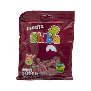 پاستیل شکری آلبالویی 140 گرمی شیبا