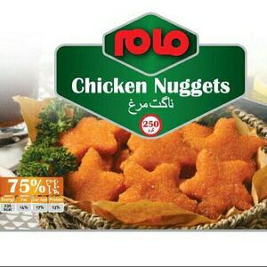 ناگت مرغ 250 گرمی مام