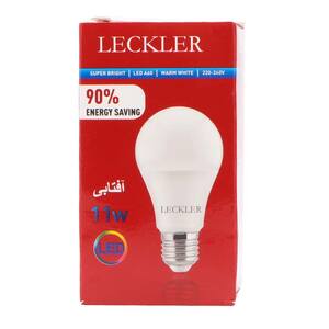 لامپ ال ای دی حبابی آفتابی 11 وات لکلر
