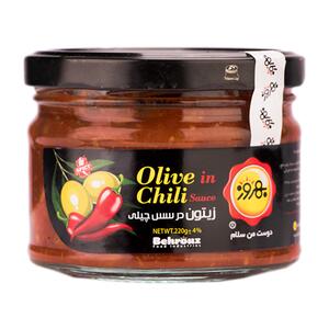 زیتون در سس چیلی 220 گرمی بهروز