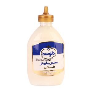 سس مایونز طلایی فشاری 470 گرمی دلوسه