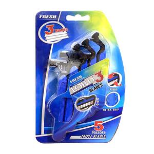 تیغ 3 لبه صابوندار 5 عددی وکیومی لرد