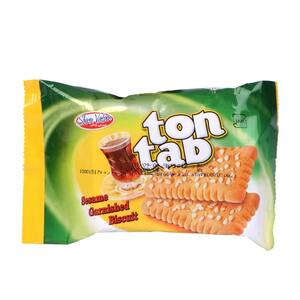 بیسکویت کنجدی 65 گرمی TonTab شیرین وطن