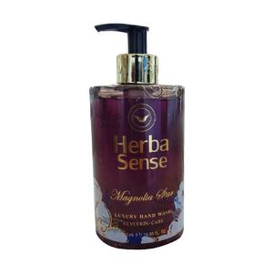 مایع دستشویی آبرسان زرد طلایی 500 گرمی هرباسنس