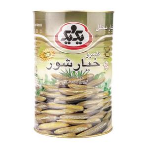 خیار شور ممتاز 4000گرمی یک و یک