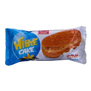 کیک وانیلی 50 گرمی های بای شیرین عسل