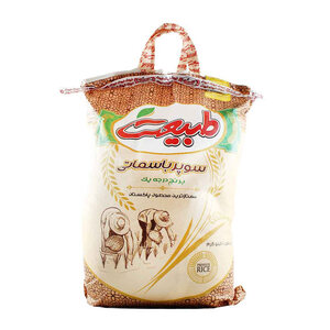 برنج سوپر باسمتی پاکستانی 10 کیلوگرمی طبیعت