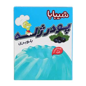 پودر ژله بلوبری 100 گرمی شیبابا