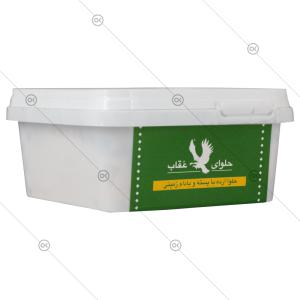 حلوا شکری پسته ای 250 گرمی عقاب - سه‌رخ