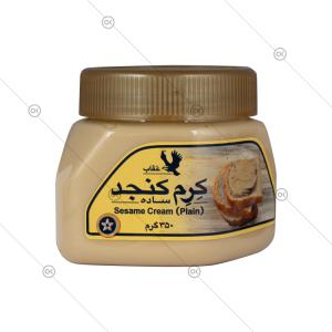 کرم کنجد ساده 350 گرمی عقاب - سه‌رخ