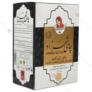 چای خارجی ارل گری 500 گرمی طلاکوب شهرزاد - سه‌رخ