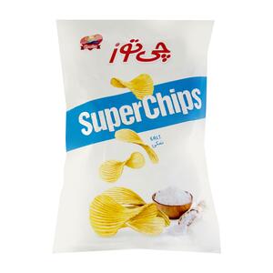 سوپر چیپس نمکی خانواده 240 گرمی چی توز