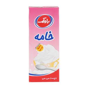 خامه تتراپک 200 گرمی رامک