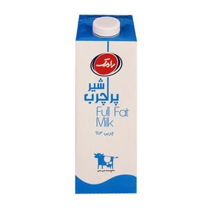 شیر تتراپک پرچرب استریل 1000 سی سی رامک