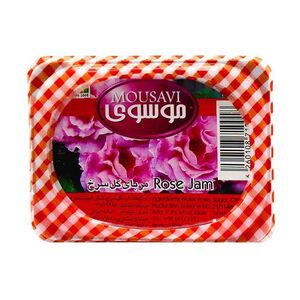مربا گل سرخ 225 گرمی موسوی