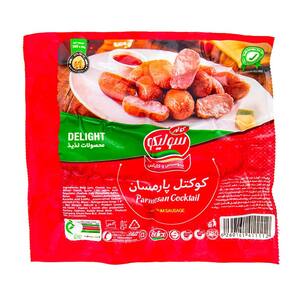 سوسیس کوکتل پنیری آمل 55 درصد 300 گرمی کاله