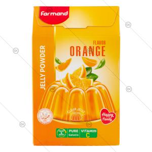 پودر ژله پرتقال 100 گرمی فرمند - پشت