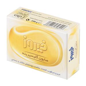 صابون گیلیسرینه 100 گرمی فیروز