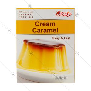 پودر دسر کرم کارامل 70 گرمی دراژه - پشت