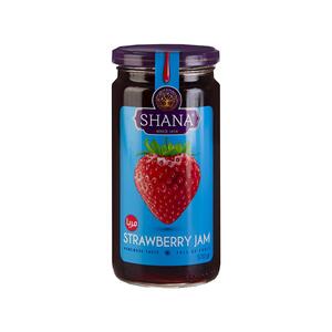 مربا توت فرنگی شیشه 570 گرمی شانا