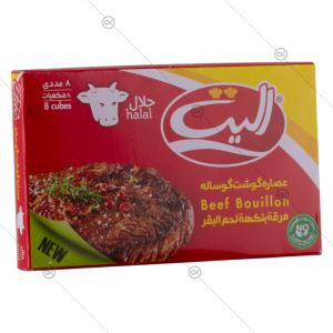 عصاره گوساله 8 عددی 80 گرمی الیت - سه‌رخ