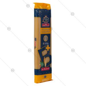 اسپاگتی 1.5  رشته ای غنی شده 500 گرمی زر - سه‌رخ