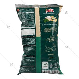 چیپس ماست و ریحان 50 گرمی چاکلز - پشت